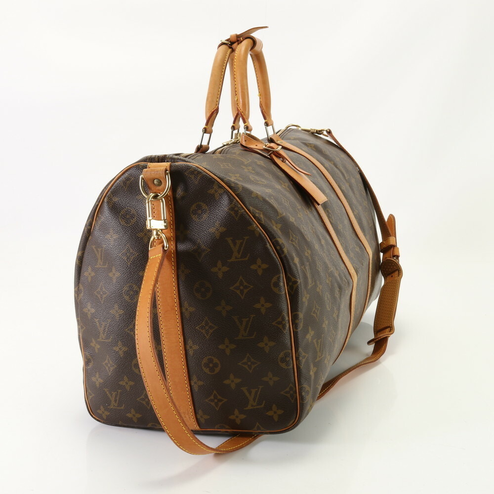 Louis Vuitton Keepall Bandouliere 55 Leather Bag Monogram - Picture 4 of 13